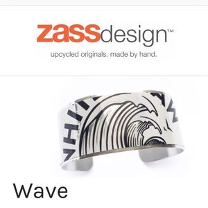 🆕♻️ Brew Cuff Bracelet Handmade WAVE Zass Design